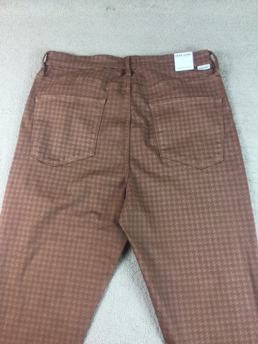 Dear John Hose Damen Größe 32 Braun AOP Skinny Neu mit Etikett - Bild 9 von 12