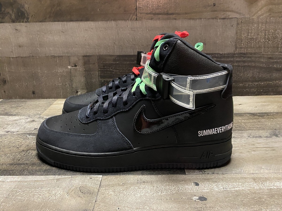 在庫文の必須!★LAUREN HALSEY AIR FORCE 1 HIGH LOS ANGELES Nike Lauren Halsey X Air Force 1 HIGH '07 LE/ALL FOR 1 LA
