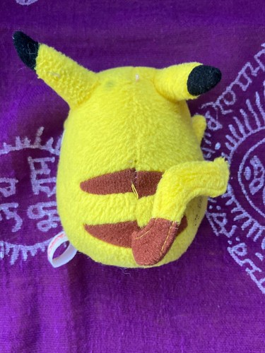 MEWTWO & Pikachu 1998 Nintendo Pokemon Plush Bean Bag 6" Tomy - Picture 7 of 10