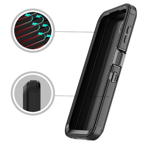 For Samsung Galaxy A14 5G Case Shockproof Rugged Cover+Tempered Glass Protector - Picture 10 of 16