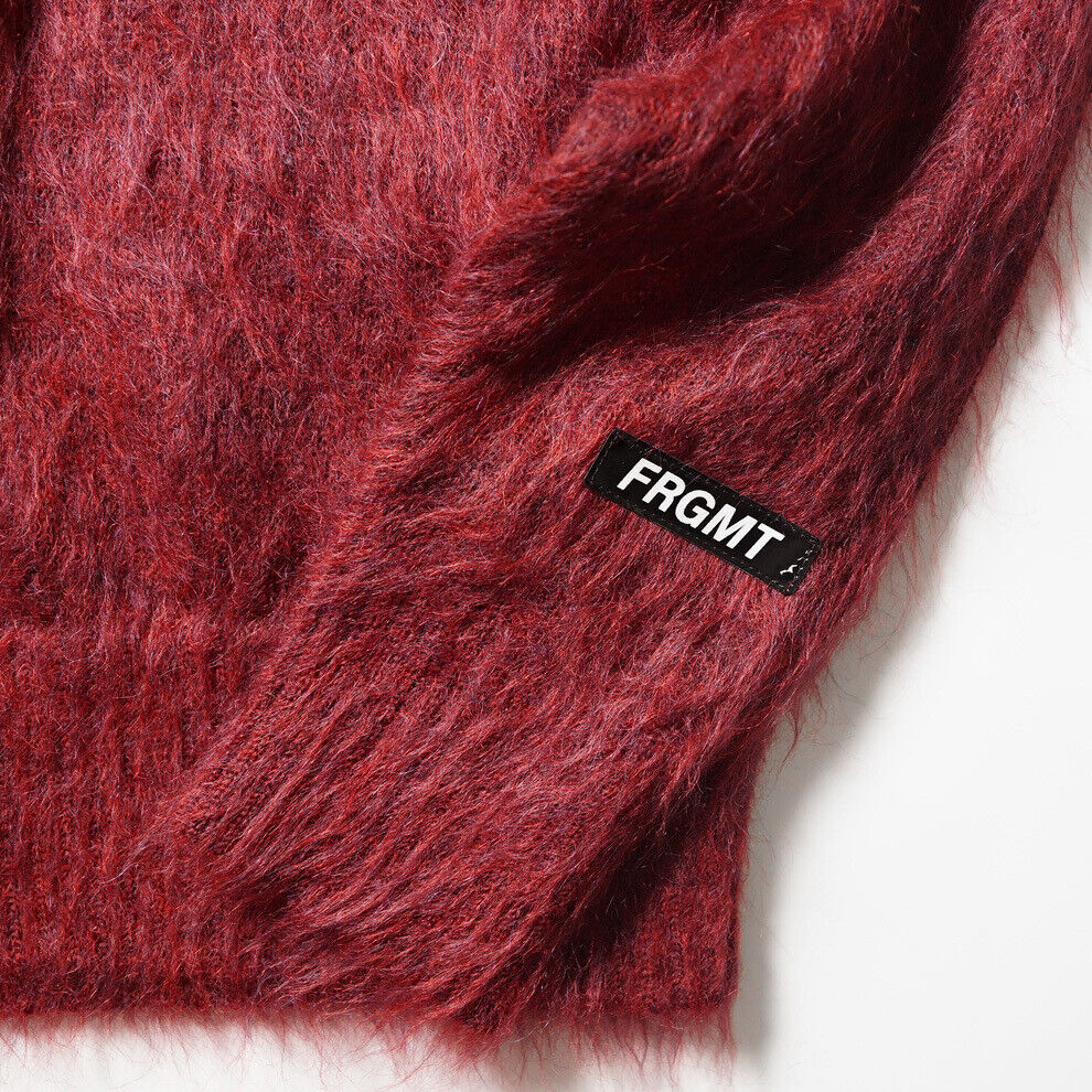 7 MONCLER GENIUS FRGMT Knit 50% mohair, 32% nylon, 18% wool 7 MONCLER GENIUS FRGMT Knit 50% mohair, 32% nylon, 18% wool