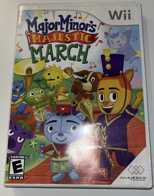 Major Minor's Majestic March Nintendo Wii Game - Complete With Manual