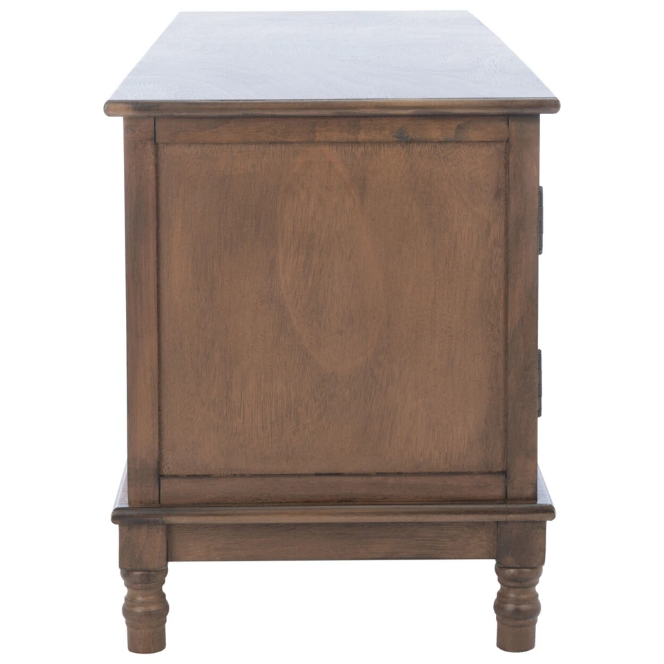 Soporte multimedia SAFAVIEH Magnolia 2 puertas 2 estantes | Marrón | Foto 3 de 4