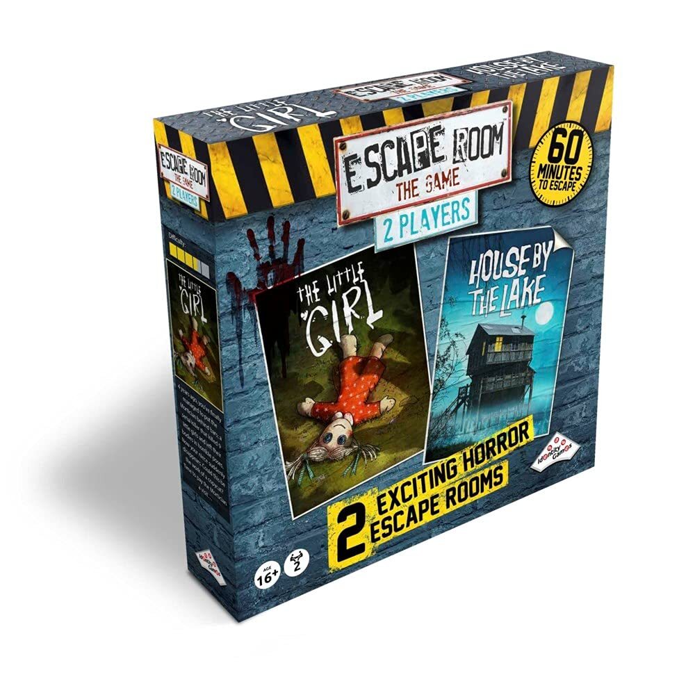 Escape Room The Game – 2 Player Horror Edition with 2 Games | Solve The Myste...