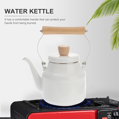 Wasserkocher machen Tee Kaffeekanne für Herd kleines Herd kochendes Wasser - Bild 4 von 12