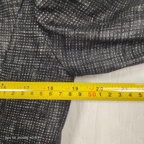 Vintage PLANET Linen Women’s Blazer Jacket Dark Grey Size UK 14 - Picture 14 of 15