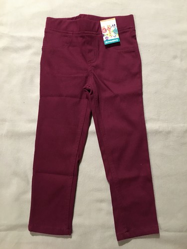 New Girls Burgundy Ballerina Jeggings 