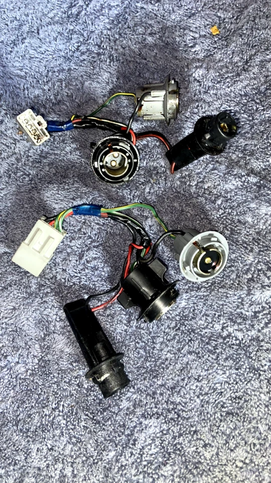 Arnés de enchufe bombilla trasera exterior 1992-1995 OEM EG Honda Civic DX EX Foto 2 de 2