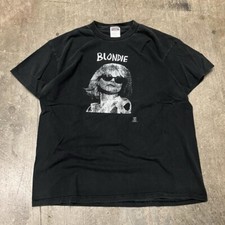 Blondie Shirt Vintage 1990s Tultex Pop Culture Rare Debbie Harry