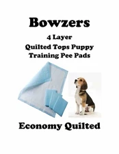 300ct Extra Absorb 23x36" Quilted-4-Layer Puppy Training Pee Pads Reusable 3x's