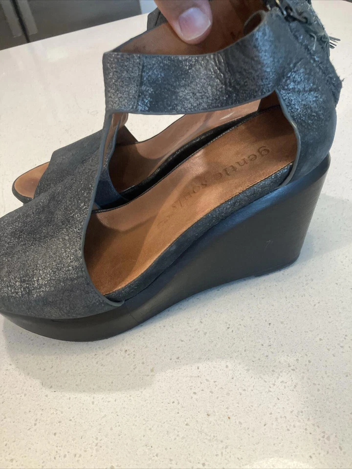 Sandalias de cuña Juniper Tea talla 5,5 Foto 4 de 4