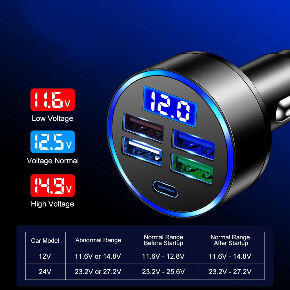 Universal car 2024 charger adapter