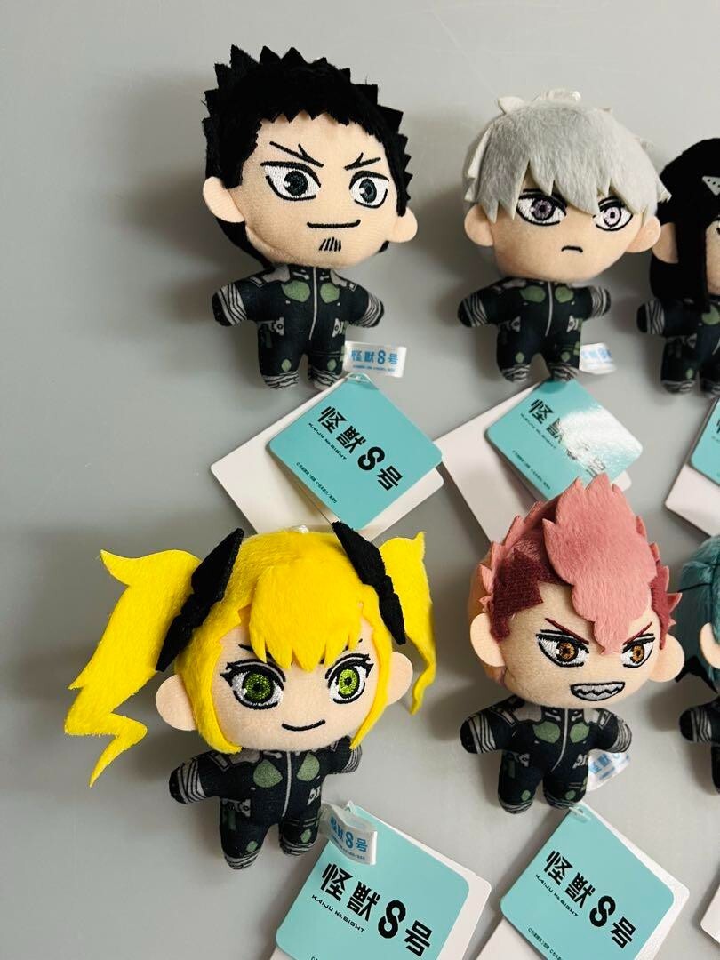 Kaiju No. 8 Mini Plush Toy Doll Mascot Set of 6 SEGA Limited 2023