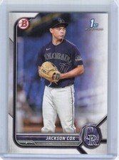 2022 Bowman Draft - #BD-174 Jackson Cox (RC)