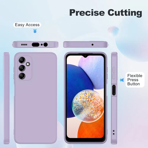 Custodia silicone antiurto telefono 5G per Samsung Galaxy A14 A15 A54 A55 A25 - Foto 55 di 56