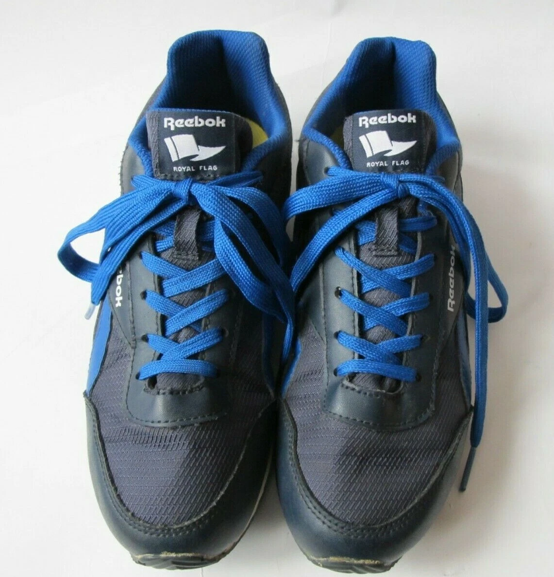 Reebok Royal Flag Classic Navy Blue Running Shoes Trainers