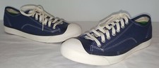 J Crew for PF Flyers All Court Blue Sneakers Shoes Mens Sz 9 Womens Sz 10.5 EUC