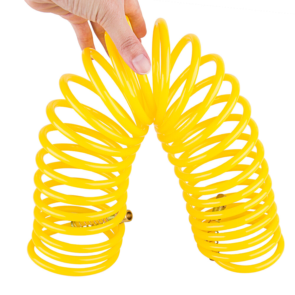 Image 41 - 20PCS Air Compressor Accessory Kit 25Ft Recoil Hose Gun Nozzles Set 1/4" NPT US