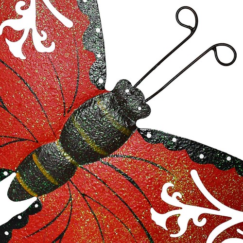 Butterfly Garden Stake Decorative Butterfly Yard Stake, Cute Insect Decor Metal - Picture 14 of 21