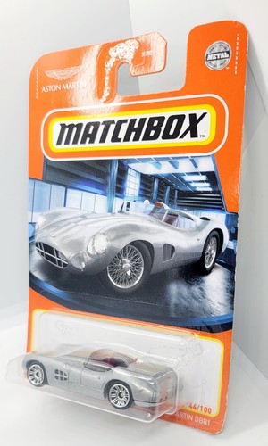 2020 Matchbox 1956 Aston Martin DBR 1 Convertible Toy Sports Car New In Package - Picture 3 of 4