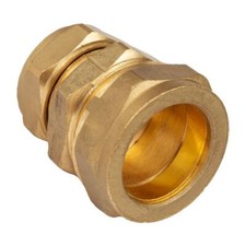 20mm to 15mm DZR Compression Reducing Coupling - FREE Next-Day Delivery