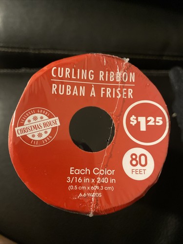 Curling Ribbon Shiny 3/16” x 80 ft Total 4 Color 20 ft each. Gold-Silver-Red-Gre - Picture 2 of 2