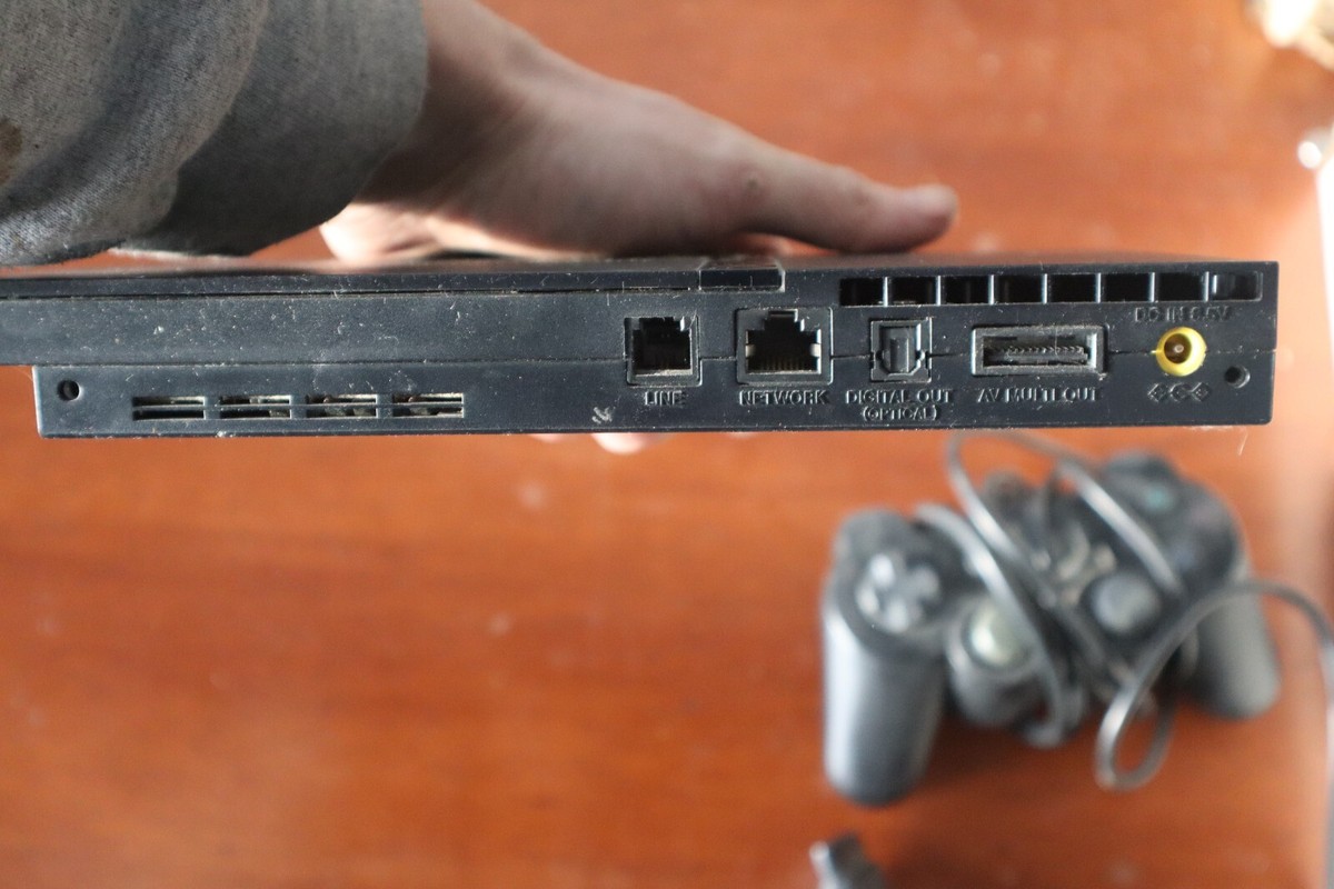 Buy Sony PlayStation 2 SCPH-70011 CB Slim Console - Charcoal Black