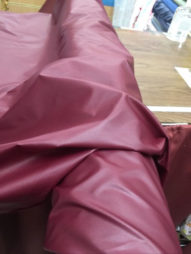 Red Waterproff Fabric By Meter - Picture 5 of 8
