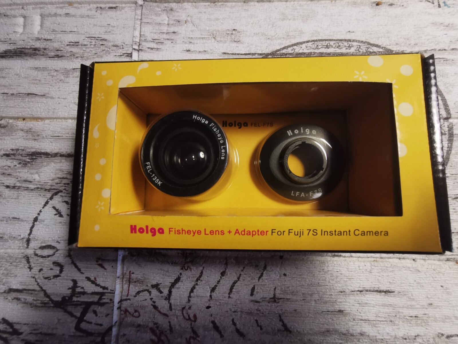 Objectif Fisheye HOLGA FEL-F7S pour Fujifilm Instax Mini 7s pour réussir vos grands portraits