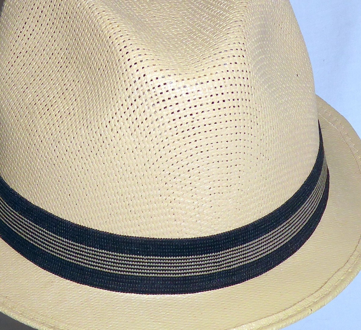 Vintage Tommy Hilfiger Straw Fedora Hat‎ Hat Tommy Hilfiger | color Sand | Gomez.pl/en main image 3