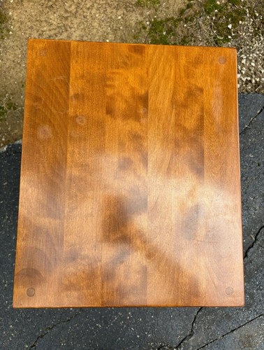 Ethan Allen Baumritter Heirloom Nutmeg Maple Nightstand #10-5046 Side Table - Picture 8 of 8