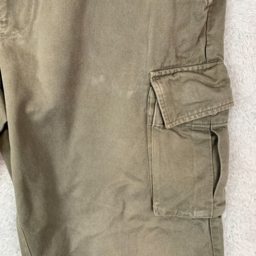 Blue Side Combat Cargo Cotton Green Pants Trousers Size Men's W39 L33 - Picture 16 of 22
