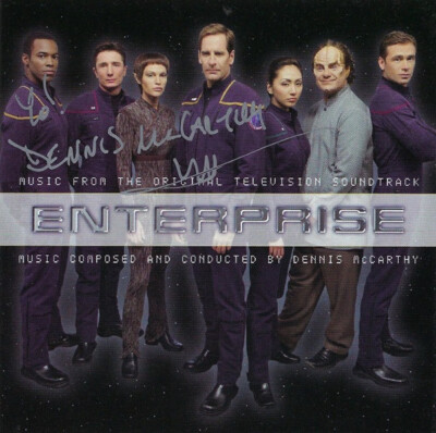 Star Trek: Enterprise (2001-2005) Pilot Score CD / signed by Dennis McCarthy