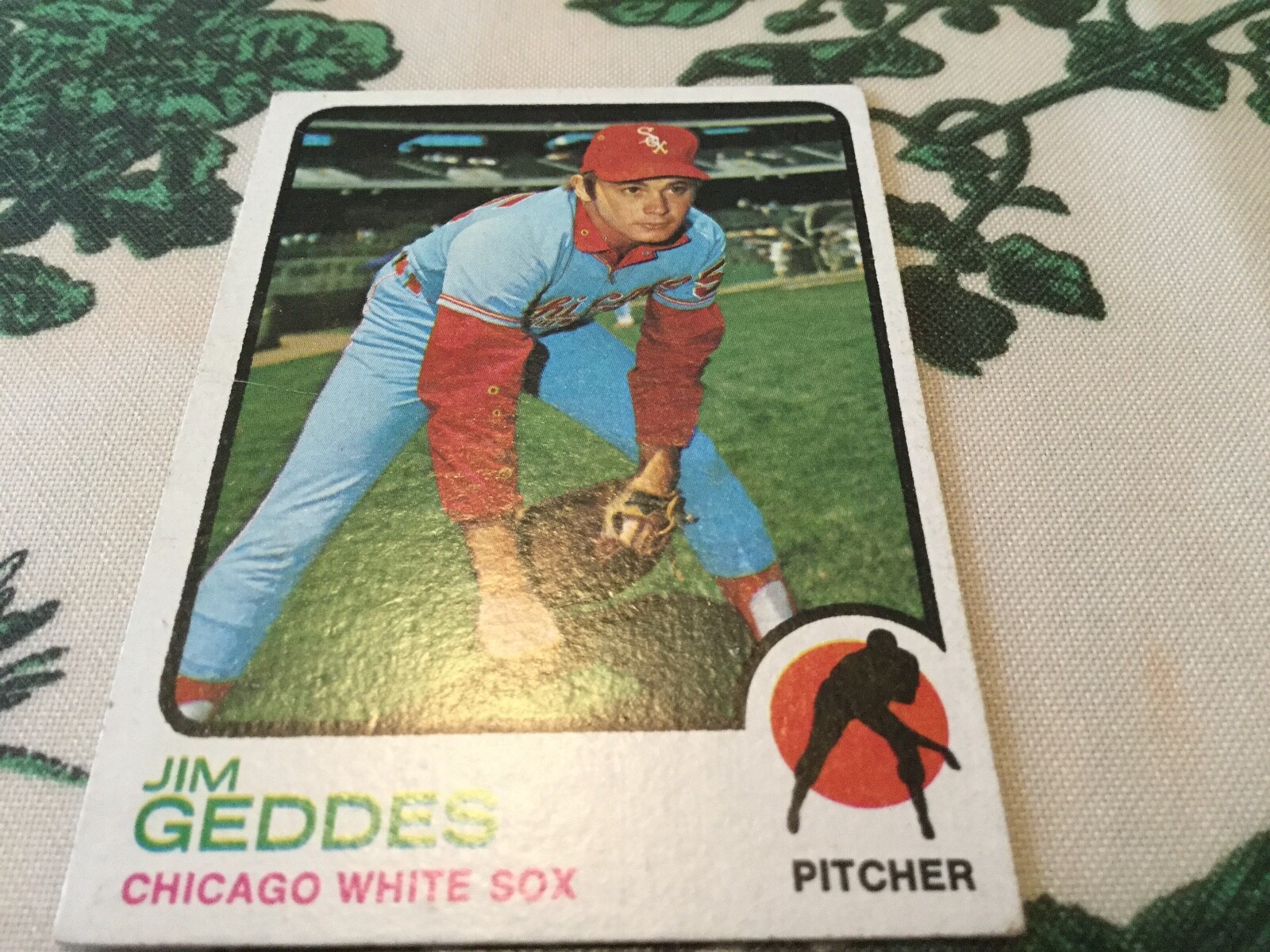 1973 Topps JIM GEDDES Baseball Card High Number #561 Chicago WHITE SOX |  eBay