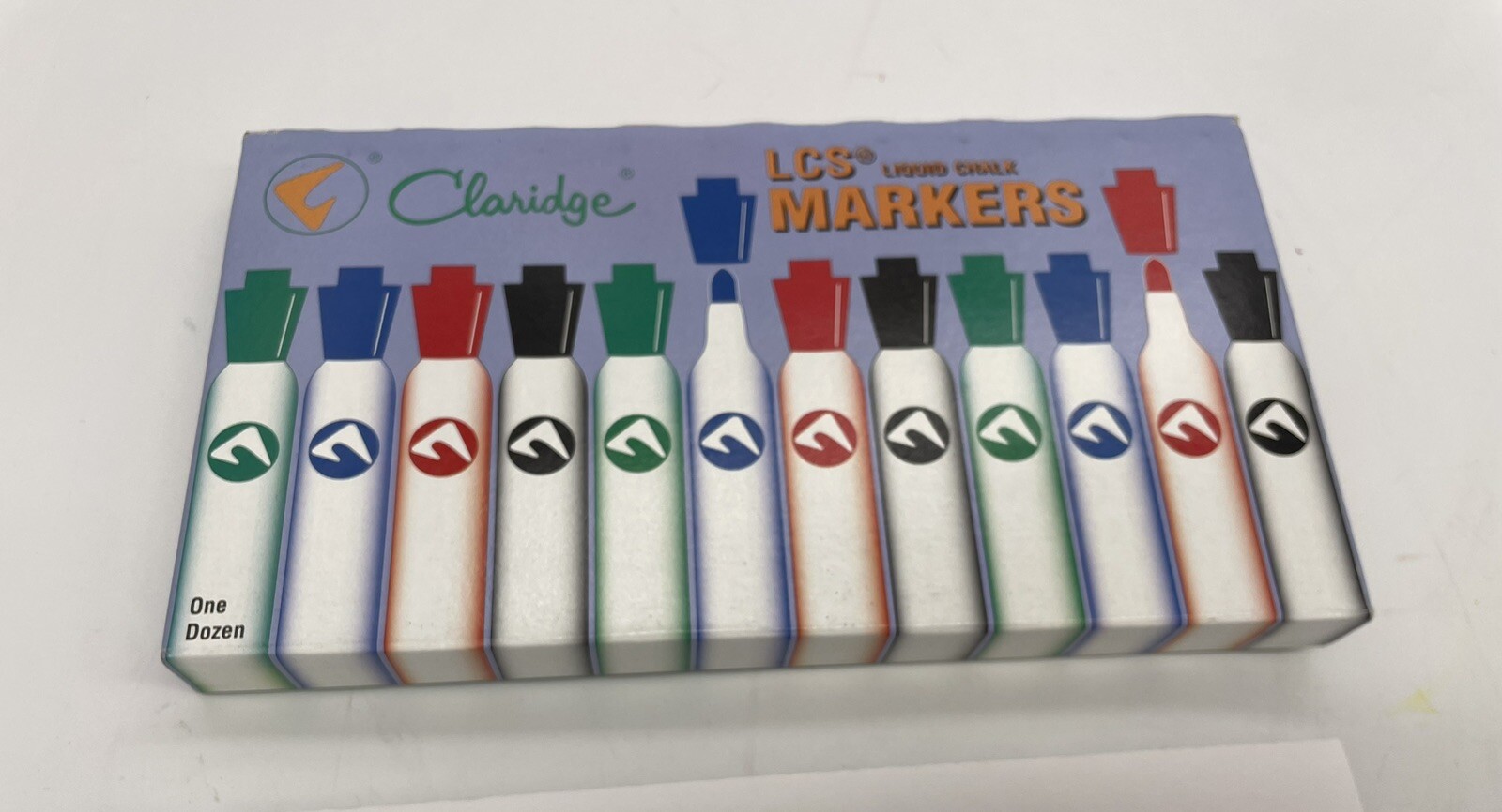 Lcs Liquid Chalk Fiber Tip Red Green Blue Black Dry Erase