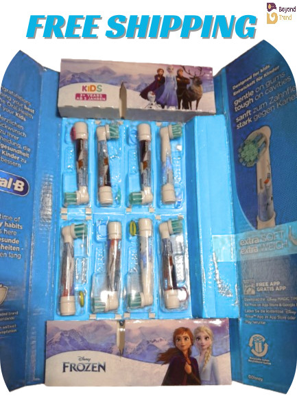Oral-B Kids Disney Frozen Replacement Power Toothbrush Heads