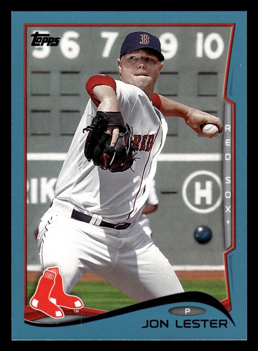 2014 Topps #258 Jon Lester Blue Boston Red Sox