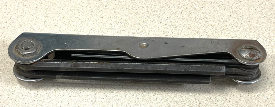 Tool ALLEN WRENCH SET SMITTY JR. H.D. HUNTER 156677 .050 1/16 5/64 3/32 1/8 5/32 - Image 3 of 4