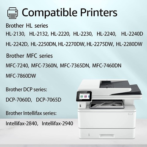 1 szt. czarny kompatybilny toner Greencycle do Brother TN450 TN420 HL-2230 - Zdjęcie 5 z 19