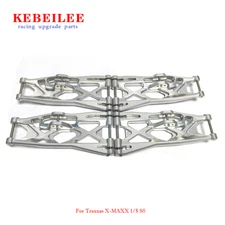KEBEILEE CNC Aluminum#7075 lower arm upgrade parts For Traxxas X-MAXX 1/5