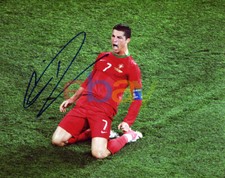 Cristiano Ronaldo Real Madrid CF Signed 8x10 Autographed Photo reprint