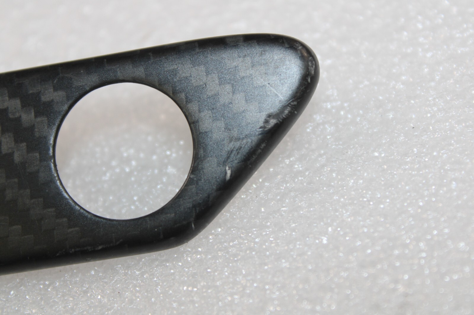 McLaren 720s, Carbon Fiber, Launch/Hazard Switch Trim, Used, P/N 14N0876CP