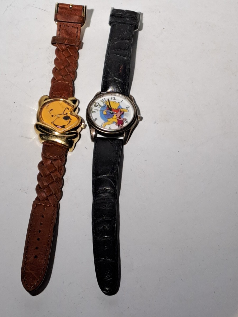 2 VINTAGE DISNEY TIMEX WINNIE THE POOH WATCHES | eBay