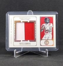 2022 Panini Chronicles Draft Picks MATT CORRAL Substantial Swatches 08/10