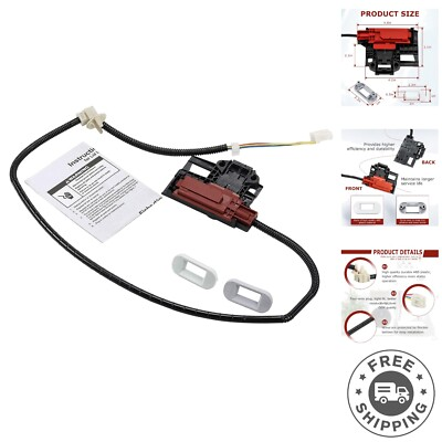 #ad #ad Durable Washer Door Lock Assembly with Plug amp; Bezel Prevent Malfunction Issues $41.97