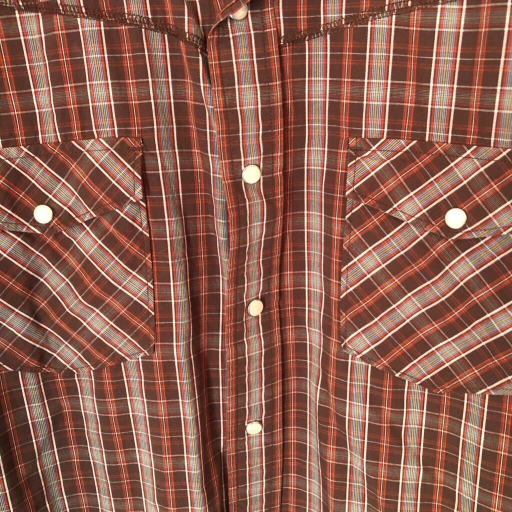 Gap Mens Button Down Shirt Multicolor Plaid Long … - image 2