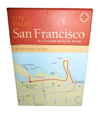 City Walks San Francisco 30 Adventures on Foot Cards Map Christina Henry Tessan