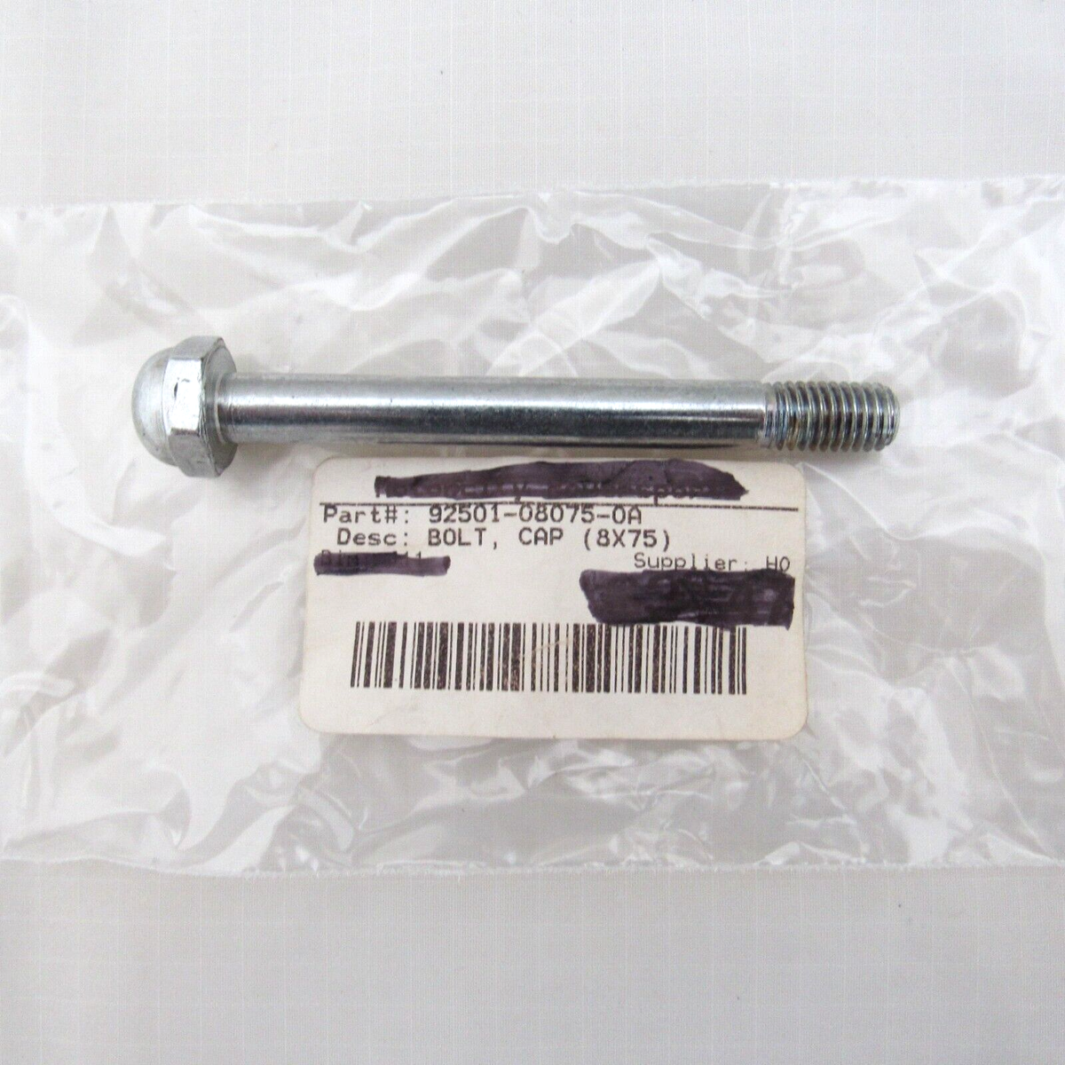 iii Honda OEM 8x75 Hex Cap Bolt Screw 92501-08075-0A | eBay