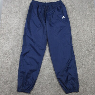 Vintage Adidas Pants Mens XL Navy Windbreaker Nylon
