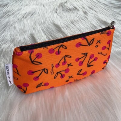 Clinique Orange Cosmetic Makeup Bag designed by Donald X